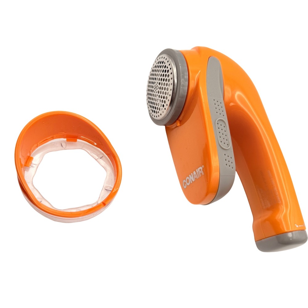 Conair Fabric Shaver Lint Remover Defuzzer Orange CLS5RGY Battery Operated - Picture 2 of 7
